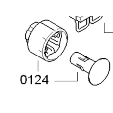 615057 Genuine Siemens Dishwasher Knob SN46E581AU